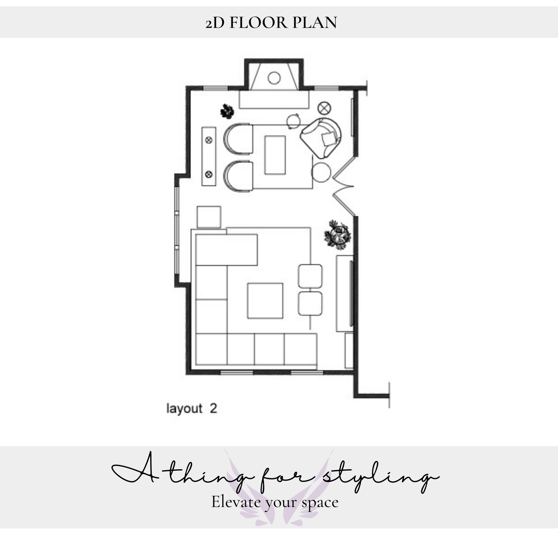 2d Room Floor Plan 1 E
